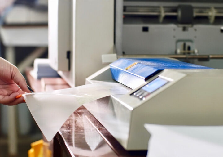 パウチラミネート加工
