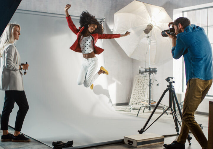 プロのカメラマン