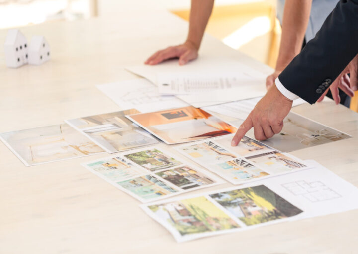 パンフレットの表紙デザイン