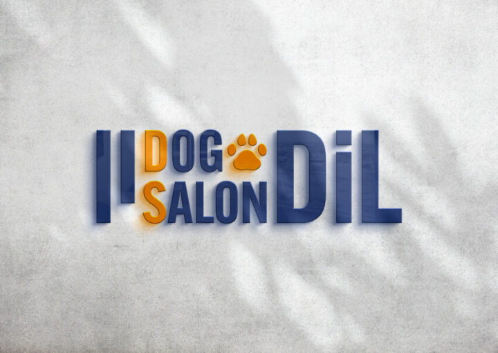 ドッグサロンのロゴ作例_4