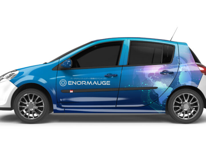 営業車のラッピングカー_A