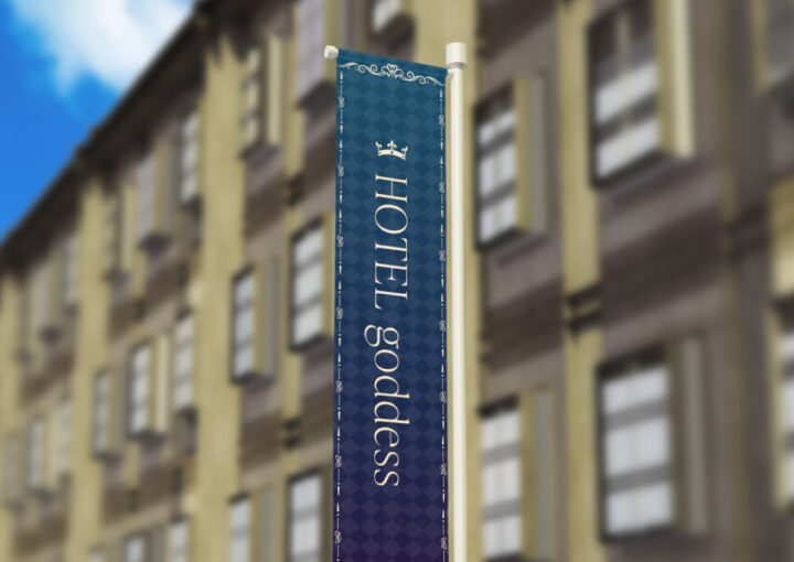 ホテルの垂れ幕デザイン_2