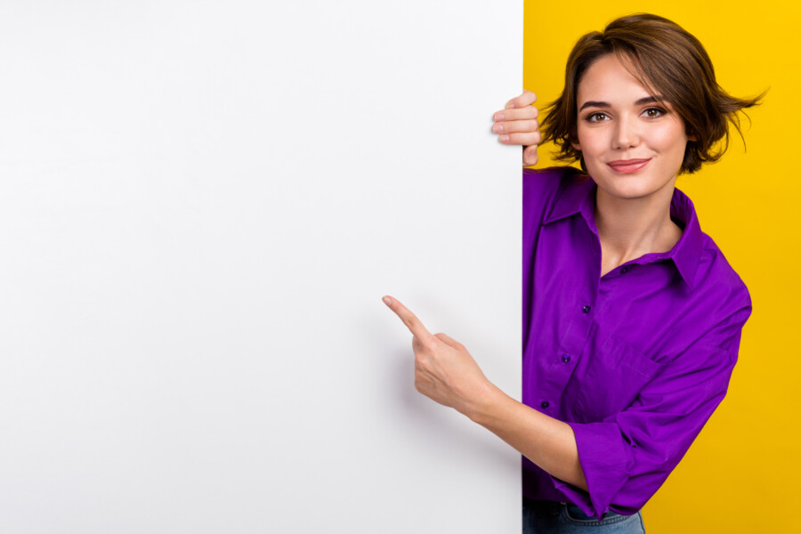 ポスターの貼る位置