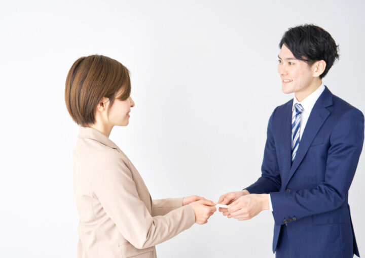 名刺交換