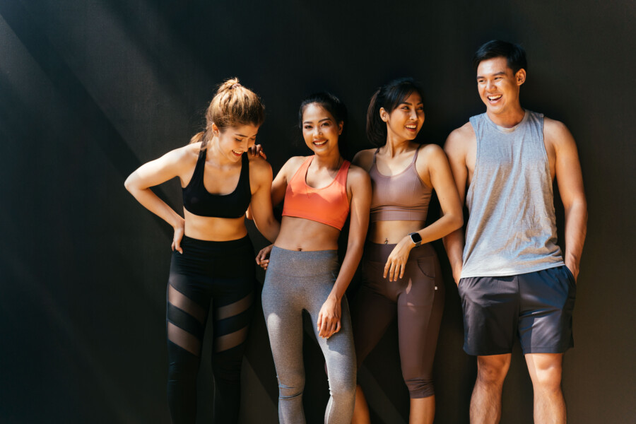 フィットネス広告のイメージ