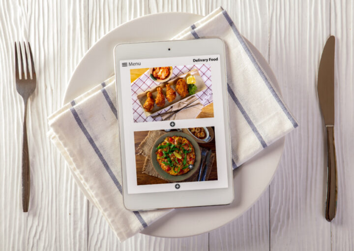 飲食店のWebページ