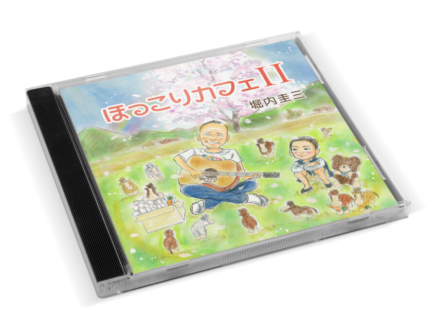 CDジャケットのデザイン作例2