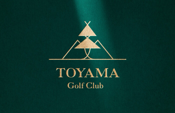 ロゴ制作事例 - 雄大な自然をシンボライズしたゴルフクラブロゴデザイン