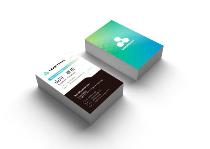 WEBコンサルティング企業の名刺作例_C