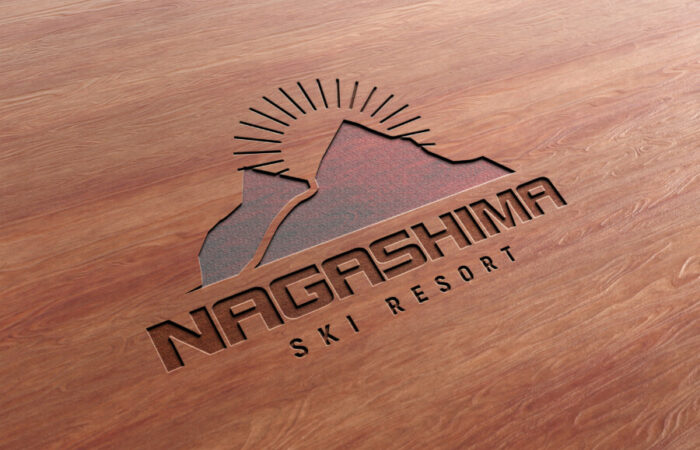 ロゴ制作事例 - 雄大な自然とアクティビティを象徴するリゾート施設ロゴデザイン