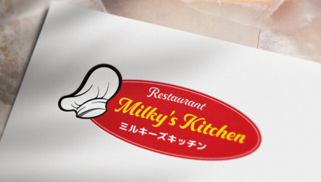 レストランのロゴ作例_2