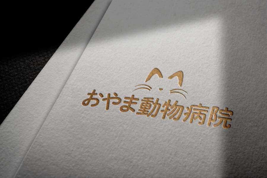 動物病院のロゴデザイン作例_4