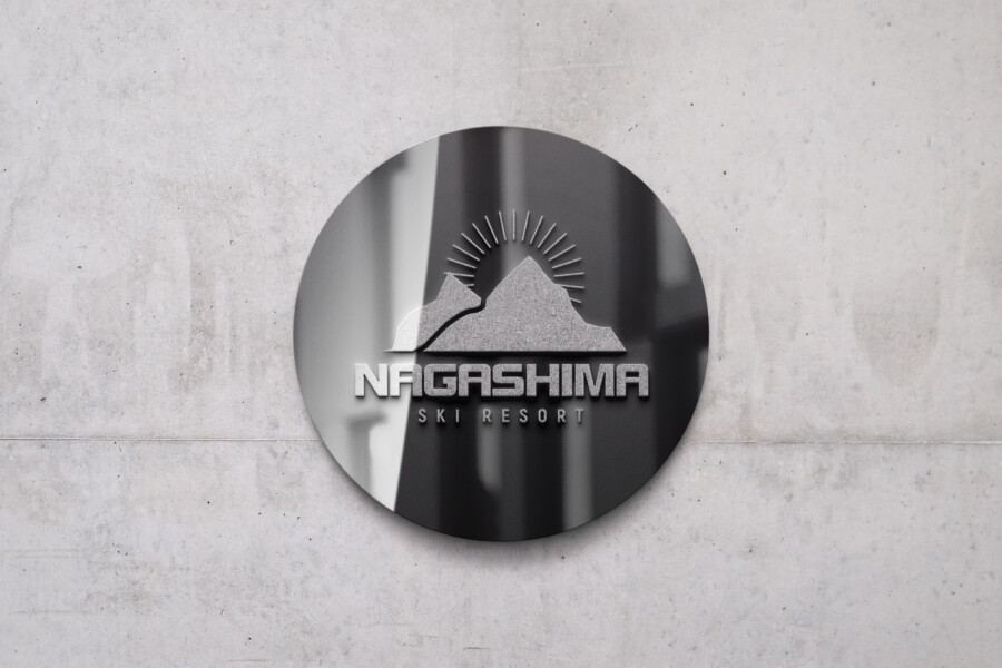 リゾート施設を運営する企業ロゴ作例_3