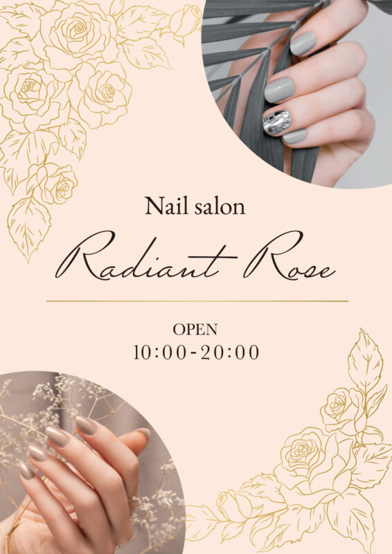 ネイルサロンの看板デザイン 3