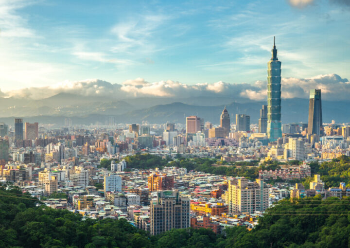 台湾の街並み