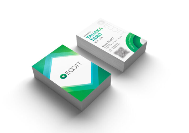 エコ関連の企業ロゴ作例_C