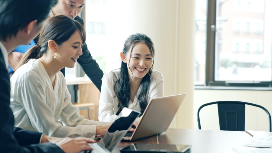 サイト制作のミーティング