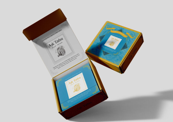 贈答向けスイーツのパッケージデザイン事例