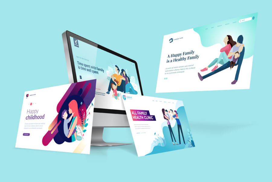 Weサイトのファーストビュー