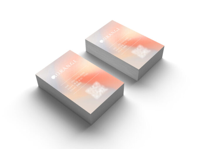 コスメブランドの名刺デザイン作例_C