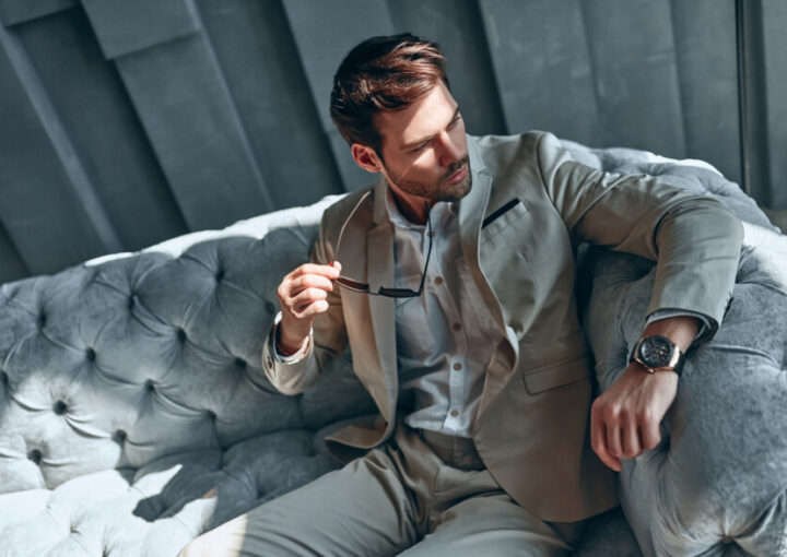 高級ブランドの広告イメージ