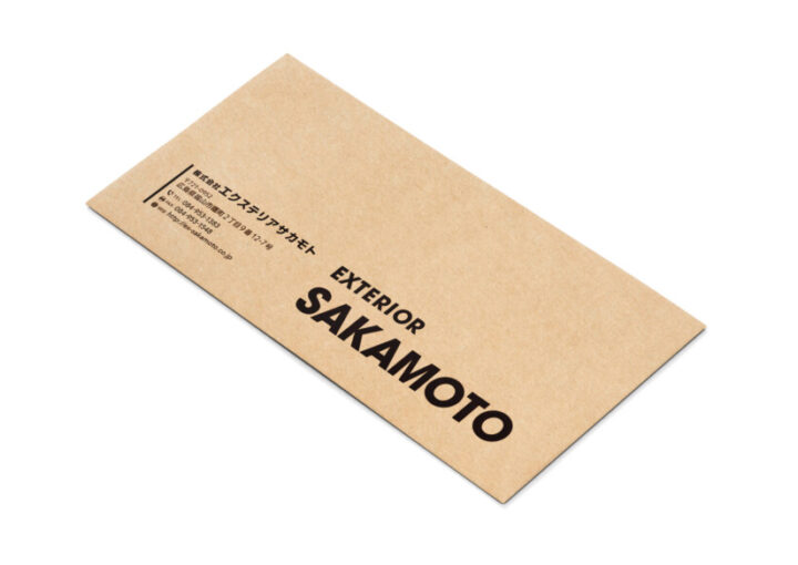 長3封筒のデザイン事例2