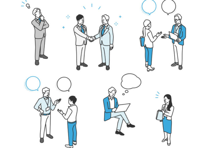 展示会のコミュニケーション