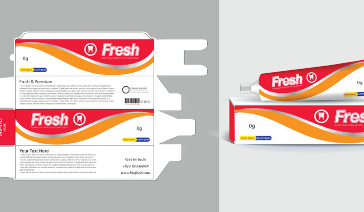 紙のパッケージデザイン