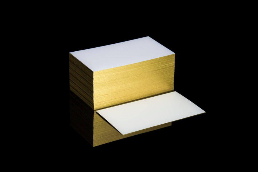 エッジカラー名刺