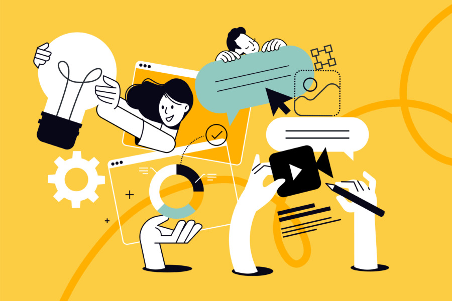 クロスメディア活用