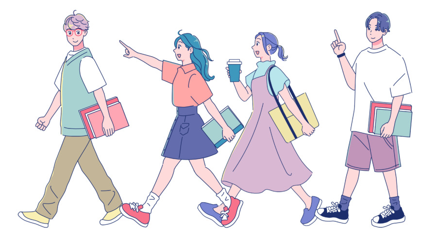 ポップなイラスト