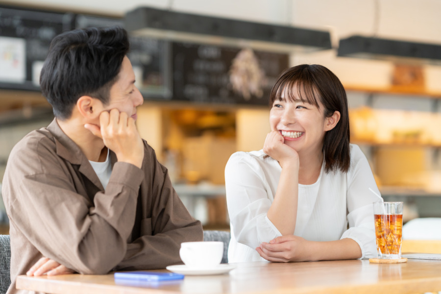 カフェの会話