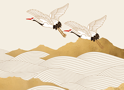 商用写真素材：和柄