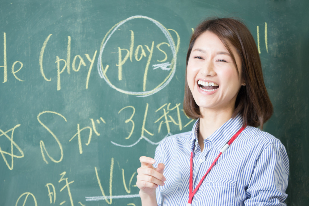 教師(黒板バック)