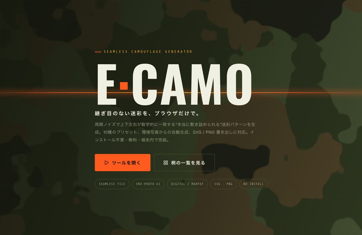 E-CAMOの紹介画像
