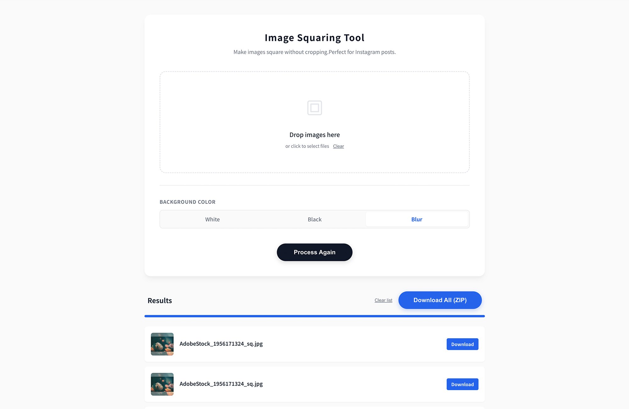 Square Adds Image Squaring Tool | Add Padding to Make Images Square | AMIX