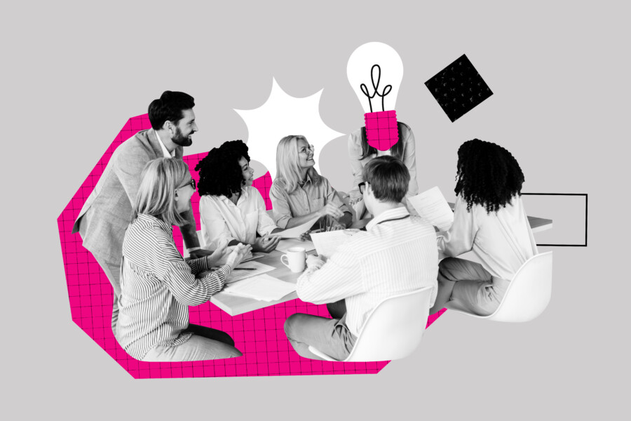 会社員とビジネス