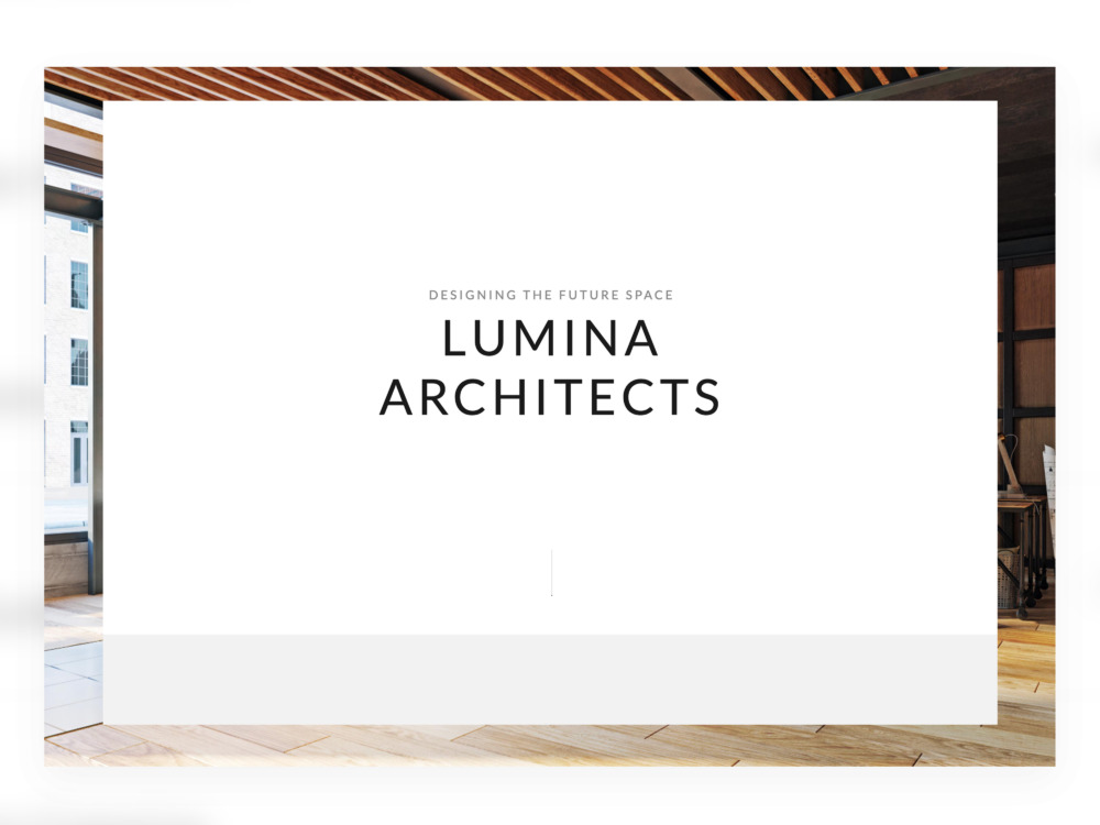 無料HTMLテンプレート『LUMINA』― 美術館の回廊を歩くような、光と余白のポートフォリオ