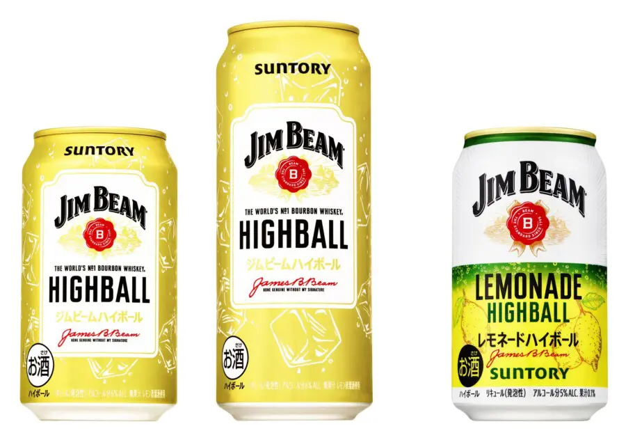 サントリー「ジムビーム ハイボール缶」のパッケージがリニューアル 