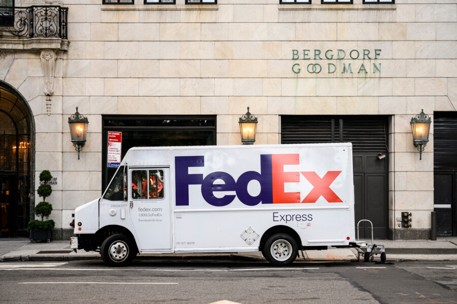  FedExのロゴ