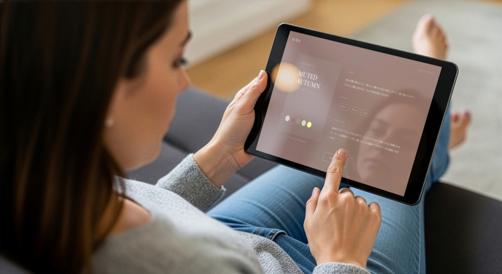 色彩理論×ブランディング：12タイプ別パーソナルカラー診断「AURA」を公開しました