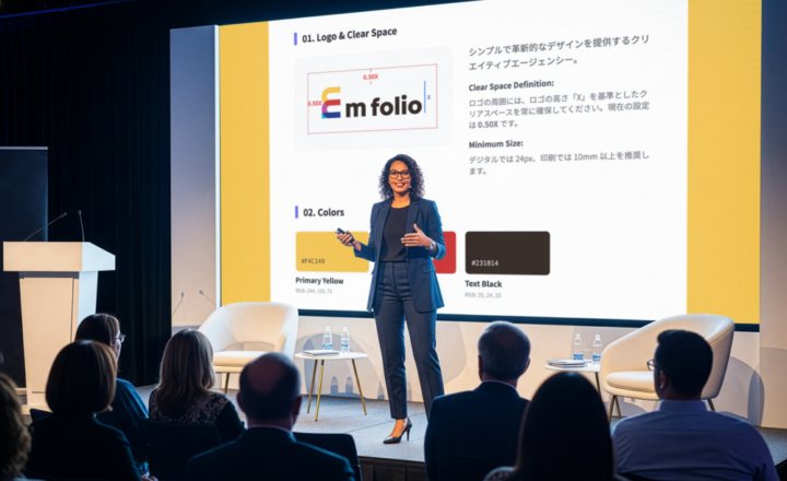 ロゴのプレゼンテーション