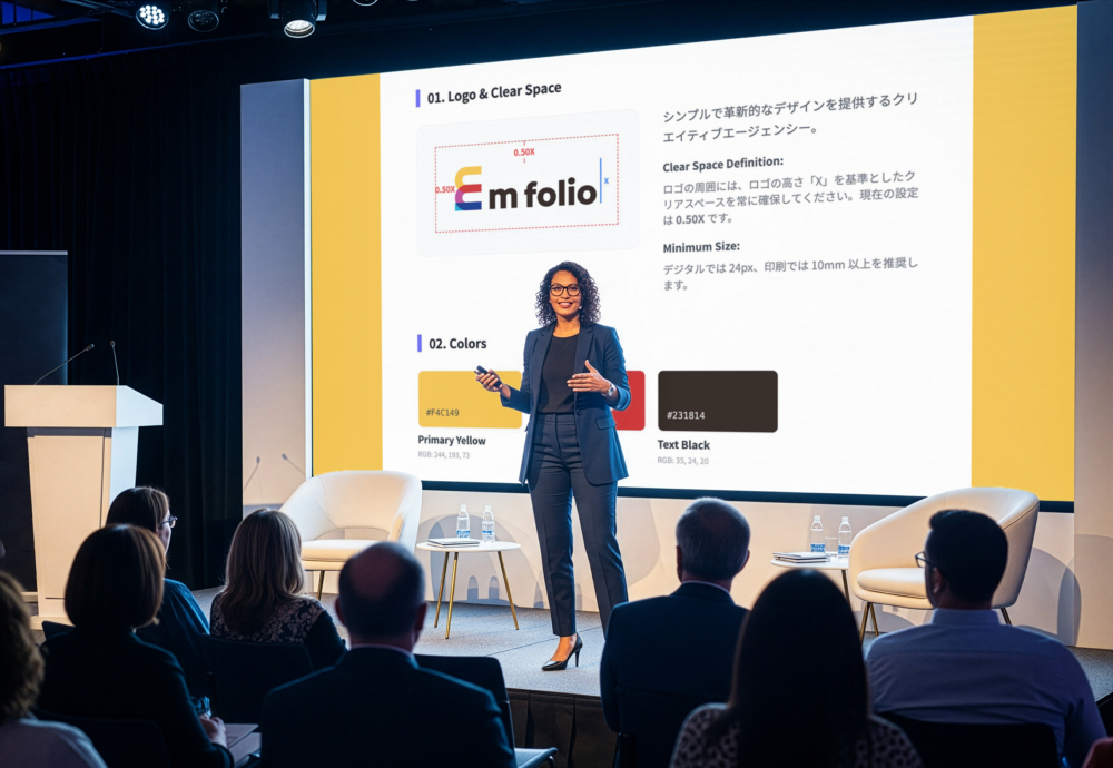 ロゴのプレゼンテーション