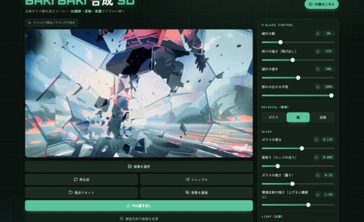 BAKI BAKI 合成 3D