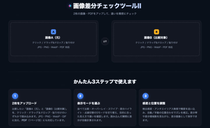 画像差分チェックツールII